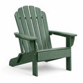 Sedia Adirondack in legno composito verde per esterno