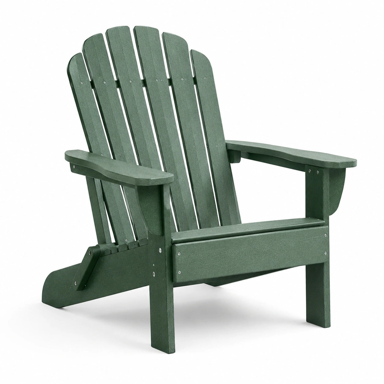 Sedia Adirondack in legno composito verde per esterno