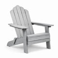 Sedia Adirondack in Legno di Pino Grigio
